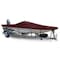 Eevelle Boat Cover ALUMINUM V JON Center Console, Outboard Fits 21ft 6in L up to 96in W Burgundy SCAVJCC2196B-BRG - alternate 1